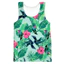 Hawaii Nhiệt Đới Cây Lá In Hình Bình Cho Nam, Hàng Ngày Đi Biển Dạo Phố Ngộ nghĩnh Vest, Mềm Mại
