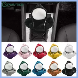 POP Thời Trang Áo Khoác-Xe Bánh Răng Dịch Chuyển Núm Bao Tay Cầm Bằng Tay Bánh Răng Dịch Chuyển Trang Trí Áo Khoác Bao Tự Động Nội Thất Ô Tô Accesso