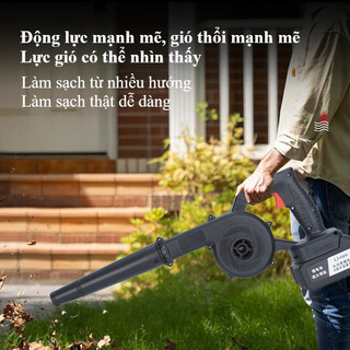 Máy Thổi Hút Bụi Cầm Tay 1400W, Pin Lithium 688Vf Bền Bỉ, Đa Năng, Tiện Dụng Không Dây