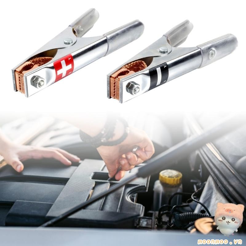 Mặt Trăng Hạng Nặng Cá Sấu Kẹp Sạc Xe Hơi Kẹp Thay Thế Điện Cá Sấu Kẹp Cáp Kẹp Cho Ô Tô