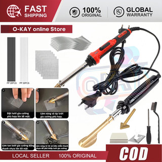 Máy Hàn Nhựa Cao Cấp 80/100/150W - Bộ Dụng Cụ Sửa Bumper Ô Tô, Thuyền Kayak, Canoe, Táp Lô