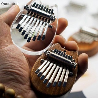 Queenten 8 Phím Gỗ Kalimba Chất Lượng Cao Tinh Tế Ngón Tay Cái Piano Marimba Âm Nhạc Phụ Kiện Tốt Quà Tặng Giáng Sinh QT