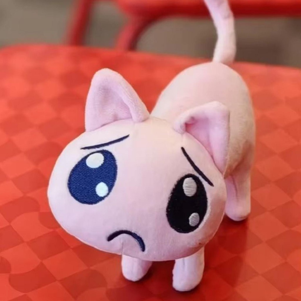 20cm P Chan Needy Streamer Overload Cat Sang Trọng Needy Girl Overdose P Cat Đồ Chơi Sang Trọng Trẻ Em Quà Tặng Giáng Sinh saixit2vn