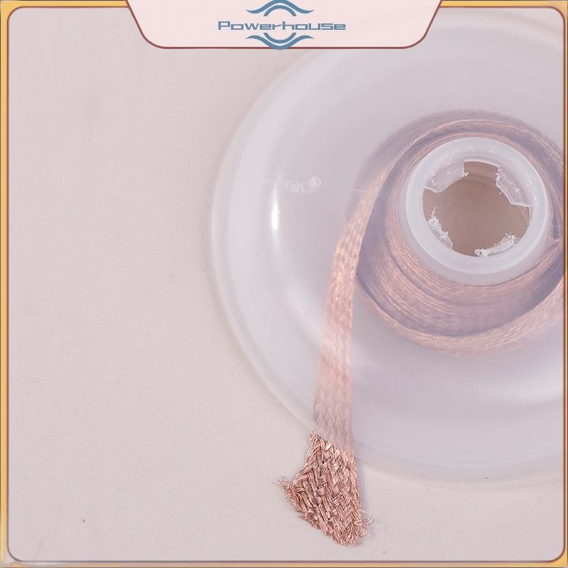 POWER 5 CHIẾC Desoldering Wire Braid Hàn Lưới Bộ phận hàn Độ dư thấp -Công cụ loại bỏ thiếc hàn sạch.