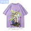 Áo Cotton Phối Họa Tiết Amiya Arknights, Tay Ngắn, Phù Hợp Nam Nữ Mùa Hè