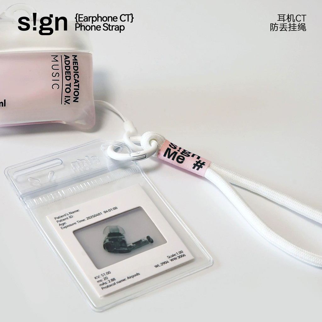 Tai Nghe Dây ct Mặt Dây Chuyền Mặt Dây Chuyền Tai Nghe Sling Điện Thoại Di Động Chống Mất Dây Chấm Nhỏ Giọt Tai Nghe Vỏ Phụ Kiện