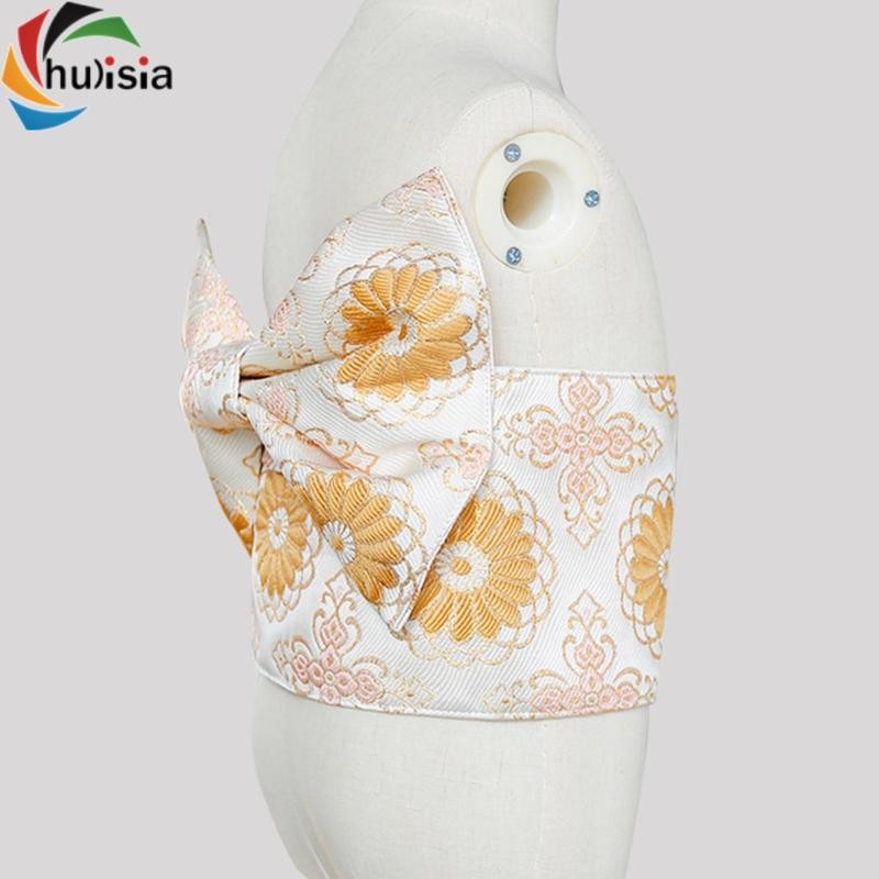 chulisia Thắt lưng Kimono Obi Nhật Bản nơ buộc sẵn cho trẻ em - Tiệc và lễ hội