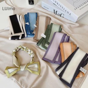 Khăn Lụa ElegantSpringSummer cho Nữ - Phù hợp quấn tóc, cổ tay hoặc làm thắt lưng nhẹ nhàng