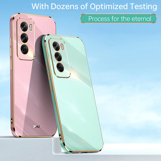 Ốp điện thoại Cho OPPO Reno 12 11 10 Pro 5G Ốp điện thoại Silicon Mềm Sang Trọng 6D Mạ Điện Ốp điện thoại Bảo Vệ Camera Ốp điện thoại