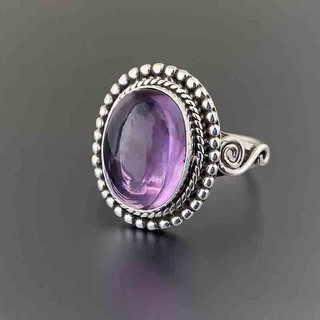 Nhẫn zircon bạc S925 đơn giản, quà tặng thời trang