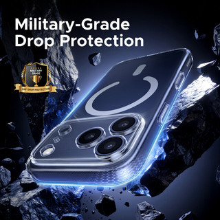 Ốp điện thoại U Green IPhone 17 Pro Max Vỏ điện thoại IPhone 16 Pro Max Bảo vệ từ tính Vỏ điện thoại chống va chạm.