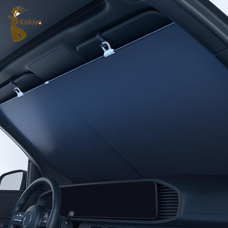 Tấm che nắng kính chắn gió Tấm che nắng cửa sổ phía trước có thể gập lại cho Compacts Sedan