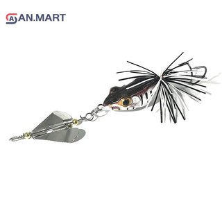Bigdealssuper Xuyên Biên Giới Bán Mới 4.5cm 10.3g Thái Lan Gió Cứng Mồi Sấm Ếch Lá Gió Đường Chạy Mồi Cứng Cá Đen Đặc Biệt Giết Siêu