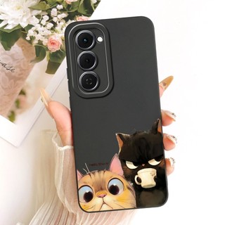 Ốp Lưng Silicon Mềm Họa Tiết Gấu Trúc Mèo Dễ Thương Cho Samsung Galaxy A17 A16 A15 A14 A07 A06 A05 A05s A04 A04e A04s A56 A36 A26 5G 4G