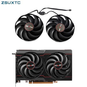 87MM FDC10H12D9-C RX6600XT 6600XT Quạt Làm Mát Cho Sapphire PULSE AMD Radeon RX 6600 6650 XT Card Đồ Họa Thay Thế Quạt