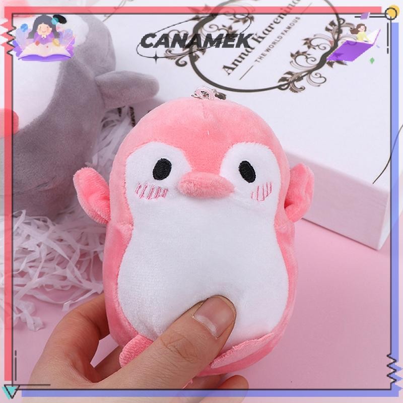 CANAMEK 1 Đáng Yêu 12CM Chim Cánh Cụt Nhồi Bông Sang Trọng Cho Bé Trẻ Em Quà Tặng Mặt Dây Chuyền Sang Trọng Búp Bê CSF