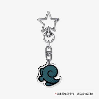 Limbus Company KeyChain Women Guilty Person Logo Key Chain for Men YiSang Key Ring Acrylic Keyring Ryoshu Pendant Cos Gi