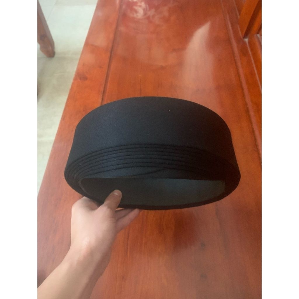 Khăn xếp nam, mấn xếp nam dùng để kết hợp cùng với các bộ áo the nam truyền thống, đạo cụ phụ kiện biểu diễn Nguyễn Nhật