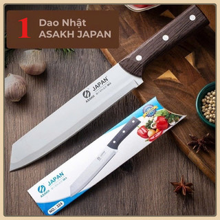 chuyên sỉ - Bộ 3 Dao Nhật ASAKH JAPAN 324 Cán gỗ chiều dài 28cm siêu bén