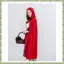 Áo hoodie cưỡi ngựa màu đỏ Gothic dành cho nữ Áo choàng có mũ trùm đầu Giáng sinh Váy dự tiệc Halloween có mũi dành cho người lớn nhập vai Chất lượng cao M
