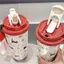 Floral Kitten Design 550ml Dual-DrinkCup, Dung Tích Lớn Di Động 316 Chai Nước MỚI