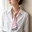Cà vạt IFASIN, Dây buộc có thể điều chỉnh bằng kim cương giả không may, Phụ kiện cổ Satin cổ điển Hai lớp Pre-Tied JK Đồng phục Dây đeo hàng ngày