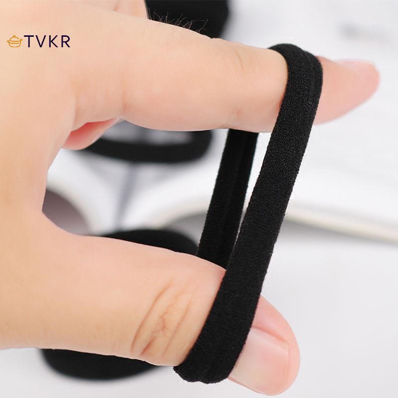 TVKR 100 Chiếc Dây Buộc Tóc Cho Nữ Bé Gái Băng Đô Quấn Tóc Cao Su Đàn Hồi Cao Dây Buộc Tóc Đuôi Ngựa Giá Đỡ Scrunchies Accessorie OIK