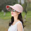 Mũ Chống Nắng Nữ Mùa Hè Phù Hợp Với Cạnh Lớn Rỗng Mũ Mùa Hè Full Face Chống Tia Cực tím Mũ Chống Nắng