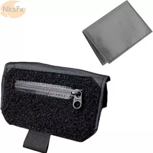 Ví thắt lưng mỏng NKSFX Zero Số lượng lớn, Ví thắt lưng Mini kẹp thắt lưng màu đen, Ngăn ẩn Móc chống trộm và Vòng đóng đai Ví