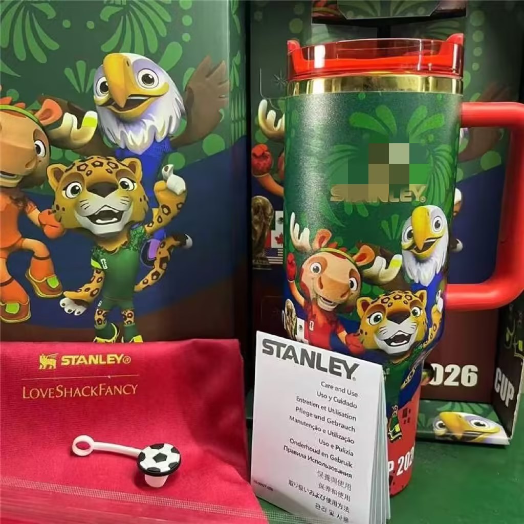 [Kèm Ống Hút] Bình Giữ Nhiệt World Cup 2026 BL161 Cốc Nước 1200ml Inox 304 Cho Nam Nữ Unisex