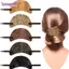 BORAGETE Tóc Barrette Nữ Bé Gái Đuôi Ngựa Giữ Dính Tóc Trượt Da Dây Buộc Tóc