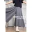 Kích thước lớn Yamamoto Culottes Eo cao ôm hơn trông rộng rãi thoải mái Quần ống rộng thông thường