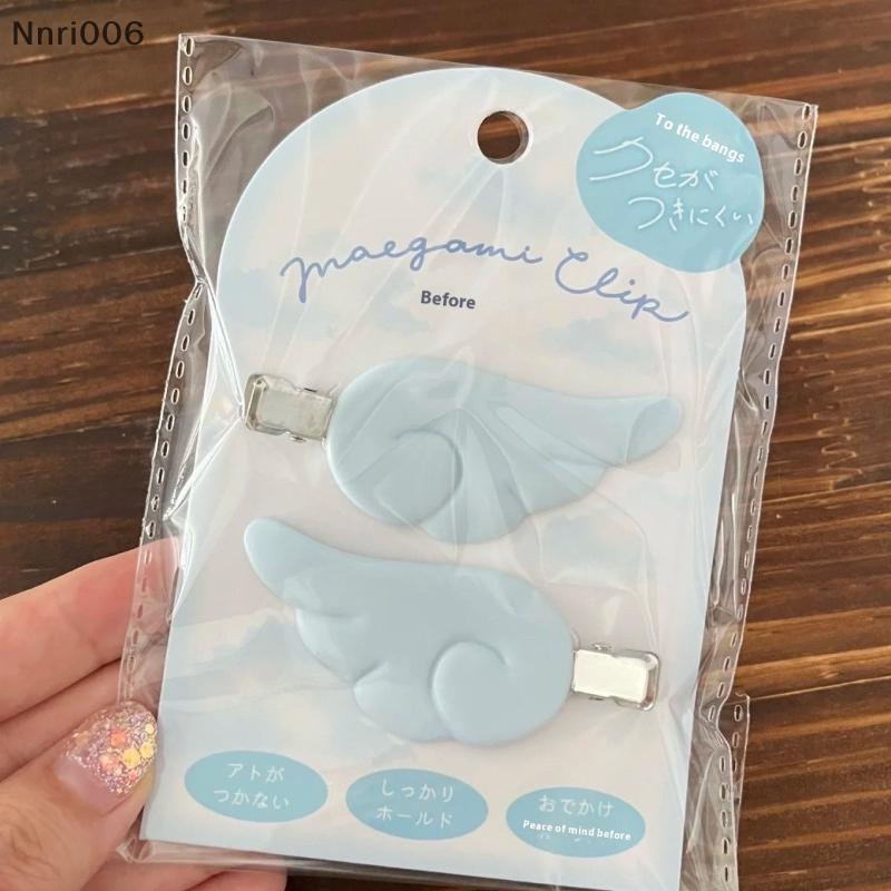 [N6] Y2K Kẹp Tóc Cánh Thiên Thần Phong Cách Nhật Bản Barrettes Phụ Kiện Mũ Đội Đầu Ngọt Ngào Dễ Thương [Vn]