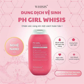 [Chính hãng] Dung Dịch Vệ Sinh WHISIS PH Girl Feminine Wash 200mL Heri Skin