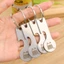 Móc khóa thẻ xe đẩy mua sắm bằng thép không gỉ - Phụ kiện trang trí ba lô - Dụng cụ mở chai - Đa chức năng, di động - Móc khóa mã thông báo siêu thị / Giao hàng miễn phí