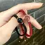 PNPIA- Mới Obsidian Luy Hạt Dâu Pha Lê Vòng Tay Nữ Dệt Cặp Đôi Vòng Tay Quà Tặng