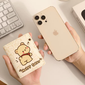 Sáng Tạo Hoạt Hình Đựng Thẻ Siêu Mỏng Ngân Hàng Nhỏ ID Thẻ Lái Xe Ví Nhỏ Đơn Giản Mỏng Nhẹ Đựng Thẻ 6.18 YB0Y
