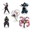 HT3 Demon Slayer Kamado Tanjiro Tấm Đứng Kanroji Mitsuri Acrylic Đứng Ký Anime Trang Trí TH3