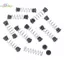 HL 10 chiếc Kéo cắt tỉa chính xác Thay thế lò xo bằng đế cao su, Phụ kiện dụng cụ làm vườn và bãi cỏ phong cách đương đại LMWU