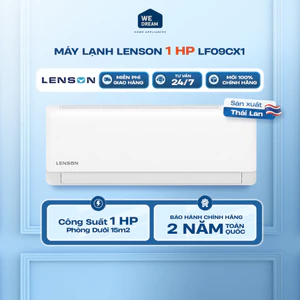 Máy Lạnh Lenson 1.0 HP LF-09CX1 | Đời Mới 2026 Làm Lạnh Nhanh | Hàng Chính Hãng
