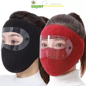 AN.MART Mùa Đông Đi Xe Đạp Mặt nạ Chống Gió Nam Nữ Trượt Tuyết Trượt Tuyết Xe Máy Thể Thao Ngoài Trời Balaclava Nắp Ấm Thoáng Khí VN