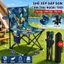 Ghế Xếp Gọn Chống Nước Ngoài Trời - Ghế Cắm Trại, Câu Cá, Picnic Kèm Túi Đựng Tiện Lợi