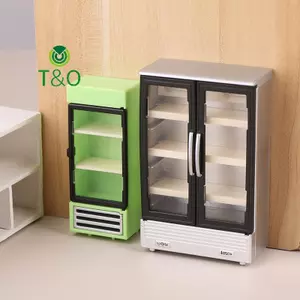 1 / 12 Nhà Búp Bê Mô Hình Tủ Đông Tủ Đông Nhà Búp Bê Phụ Kiện Nội Thất Mini Búp Bê Đồ Chơi Trang Trí Nhà [Mới]