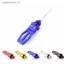1Pc Động Cơ Xe Máy Cấp Dầu Dipsti Xe Máy Sửa Đổi Phần CNC Gia Công Chính Xác Al Hợp Kim Máy Dầu Dipsti MỚI