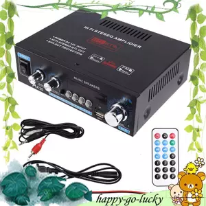 Loa Bluetooth Hifi FM AMP Bộ khuếch đại kỹ thuật số 800W Loa siêu trầm công suất âm thanh cho thuyền ô tô cho xe hơi US Plug AK35