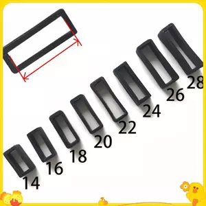 7 Kích Cỡ Dây Đeo Đồng Hồ Silicon Giữ Vòng Vòng Cao Su Bule Vòng 14-26 Mm Giữ Dây Đeo Đồng Hồ Phụ Kiện