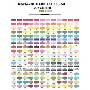 TOUCH SOFT HEAD - lẻ - có sẵn - Bút marker hai đầu