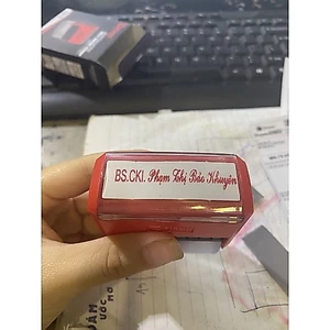 Mộc Tên Dành cho dấu tên dài kích thước 14x47mm