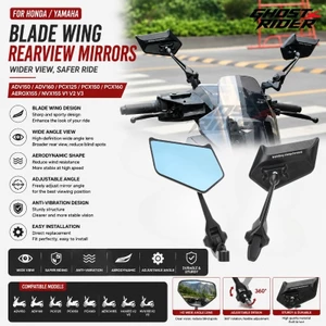 CHO ADV150 ADV160 PCX125 PCX150 PCX160 AEROX155 NVX155 V1 V2 V3 Lưỡi Gương Chiếu Hậu Góc Rộng HD Phụ Kiện