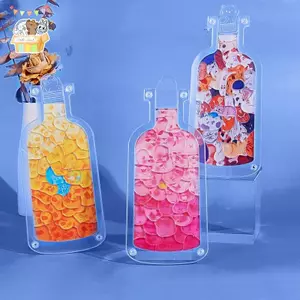 Acrylic Xếp Hình Dễ Thương Đồ Chơi Ghép Hình 3D Động Vật Mèo Lợn Hình Hoạt Hình Sáng Tạo Áo Cứng Lắp Ráp Chai Vui Nhộn Trò Chơi Bé Gái Trẻ Em Quà Tặng ELWW